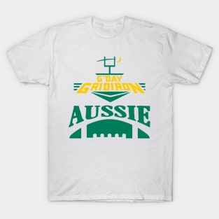 Gday Gridiron meets Aussie NFL Fantasy T-Shirt